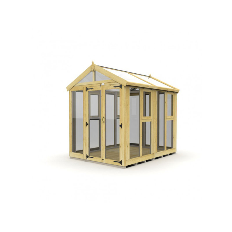 6x8 Glass Green House
