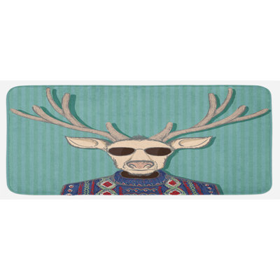 Tapis de cuisine hipster