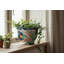 Porcelain Scallop Planter Tobacco Leaf