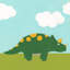«Playtime Dino IV» par Pardo, reproduction sur toile tendue-67365384