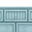 Commode 7 tiroirs Kolya - Finition bleue-1127998581
