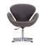 Chaise ballon rembourrée en métal Raspberry Modern-1094482881
