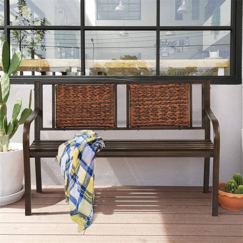 Blasko Iron Outdoor Bench
