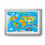Carte du monde - impression encadrée-366616714-366616713