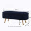 Banc de rangement avec repose-pieds ovale Luxury-11575559