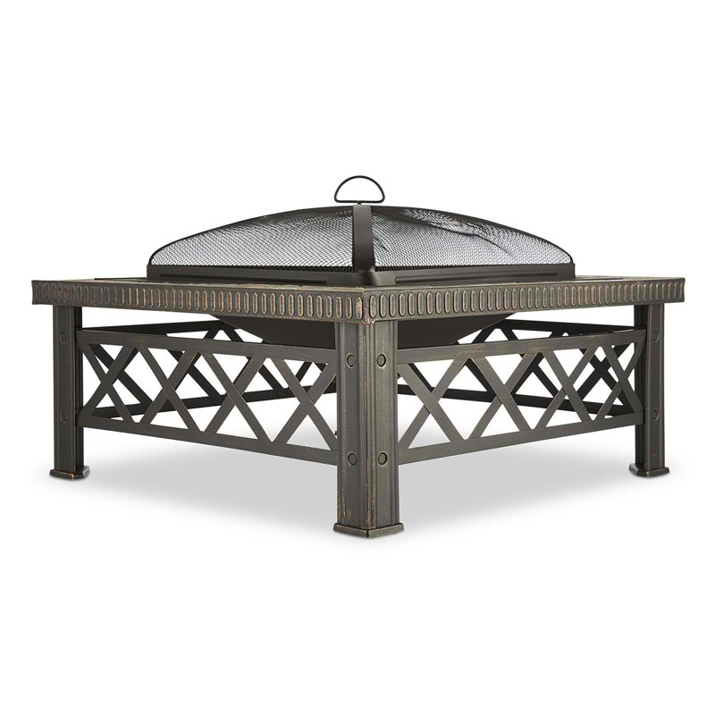 Square Steel Smokeless Fire Pit