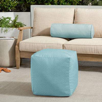 Repose-pieds d'extérieur rembourré avec coussin Sunbrella®