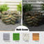 Handcrafted Floor Fountain with Lights-907733793