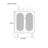 20 Pair Shoe Storage Cabinet