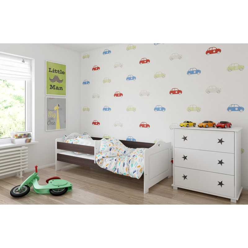 Simpson Cabin Bed, Without Drawer, 80 x 160 cm, Walnut