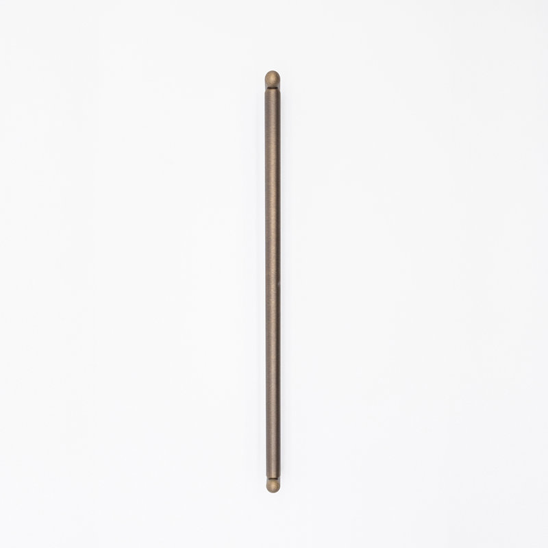 Knurled Appliance Pull, Antique English, 18"