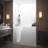 Flagstaff 52'' x 29'' Whirlpool Fiberglass Bathtub with Faucet-23011544-23011546