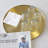 Gold Serving Tray, Decorative Platters And Trays For Perfume Jewelry Comestics Food Coffee Tea Candle, Bath Vanity Counter Bathroom Table (Light Gold, 14 Inch)