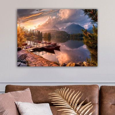 Wrapped Canvas Graphic Art Print