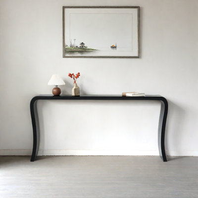 Retro Minimalist Art Console Table