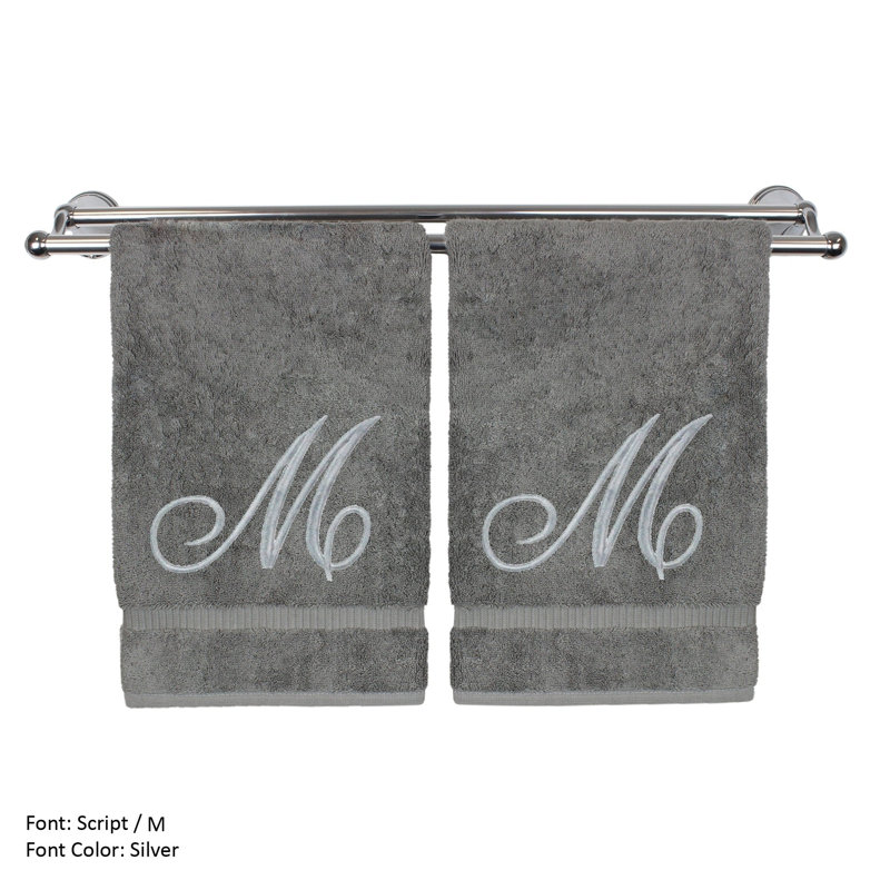 Super Plush Hand Towel, M, Gray/Silver