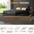 Queen Size Memory Foam Mattress CertiPUR-US Certified, Cooling Design, Universal Bed Frame Compatible Motion Isolation & Pressure Relief, Mattress in a Box For House-1891162363-1891162343