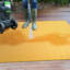 Rectangle Orizaba Solid Color Machine Woven Plastic Straw Indoor/Outdoor Area Rug in Yellow-1717270476