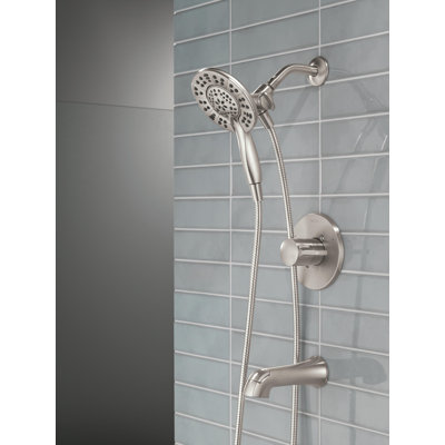 Ensemble de robinet de baignoire à une fonction Albion, ensemble de garniture de douche avec pomme de douche In2ition