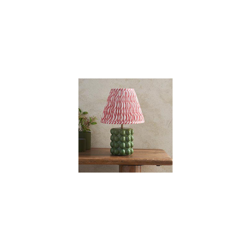 Bobble Table Lamp, Coral Pink