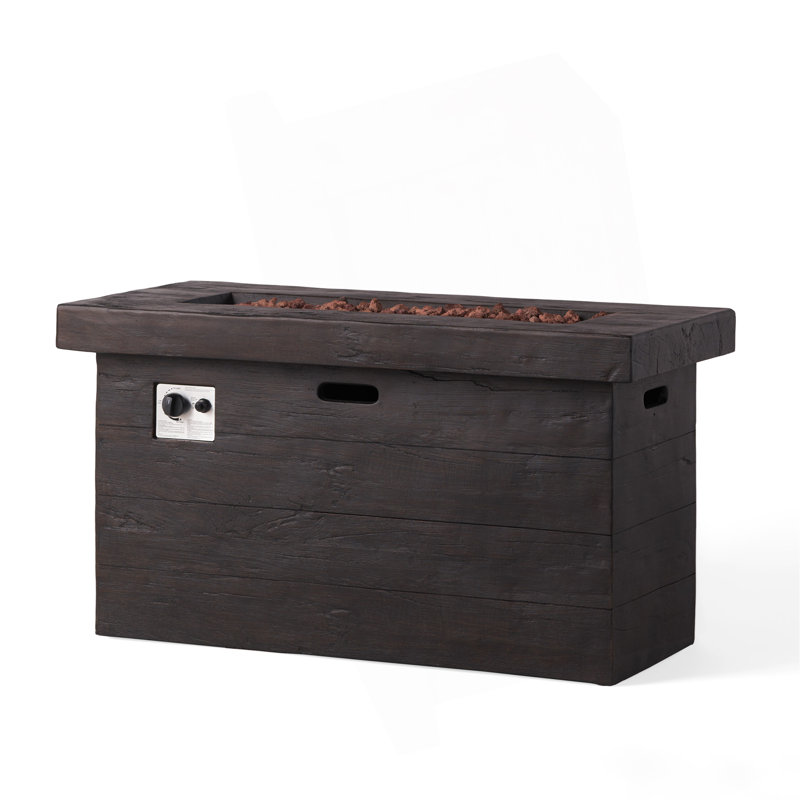 CUSTER 45'RECTANGULAR  MGO FIRE PIT  - 50,000 BTU