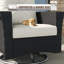 Ensemble de meubles de patio en osier 9 pièces Lark Manor ™, ensemble de conversation pivotant 360 degrés avec table basse Classis-1055952326-1055952322