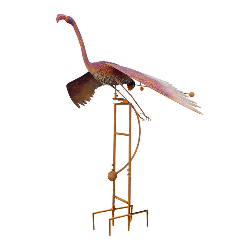 Piquet de jardin Gibb Flying Big Flamingo