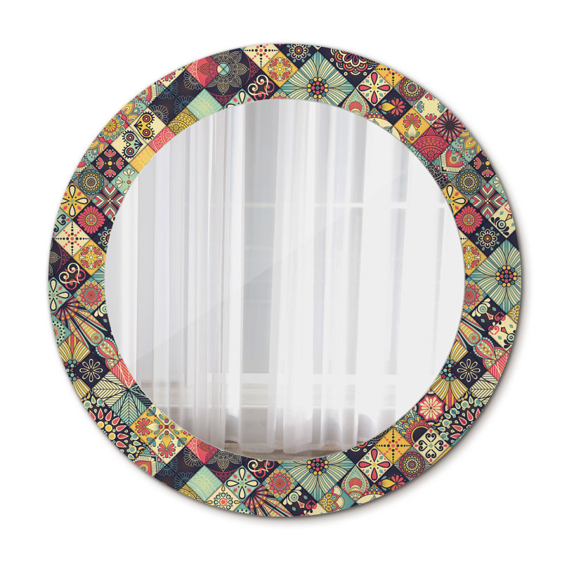 Huldar Glass Flat Wall Mirror