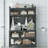 Metal storage shelf