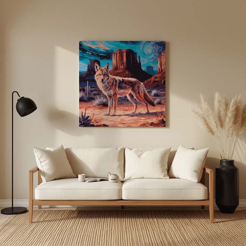 «Southwestern Animals», art mural en métal mauve 16, H 192 po x l 192 po x P 0,05 po