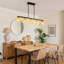 5 - Light Natural Kitchen Island Pendant