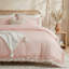 Ensemble d'édredon en coton rose-123110852-123110855