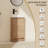 Tynie 16.13'' Single Bathroom Vanity with Ceramic Top