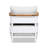 Abertamy 29" Upholstered Teak & Aluminum Patio Arm Chair
