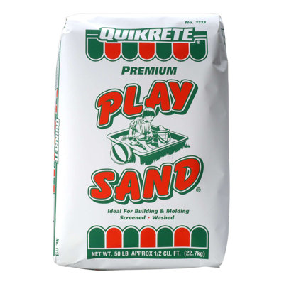 50 Lb. Plastic Tan Play Sand