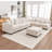 Kempson 7 - Piece Upholstered L-Shaped Sectional With Ottoman-1660360971