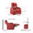Mixell Leather Home Theater Seating with Cup Holder-517375213