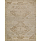 Kingston hand-knotted Wool Tan/Beige Area Rug
