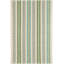 Long Slade Teal Handwoven Cotton Rug-887689127