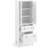 Hearthaven 70-In X 24-In Linen Tower-65971653