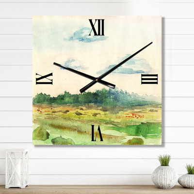 Metal Wall Clock