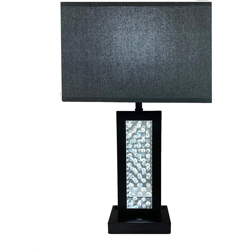 Lampe de table 27,25 ", Noir