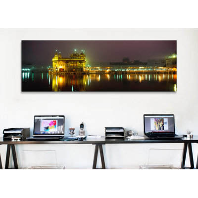 " Temple Lit Up At Night, Golden Temple, Amritsar, Punjab, India " by Panoramic Images