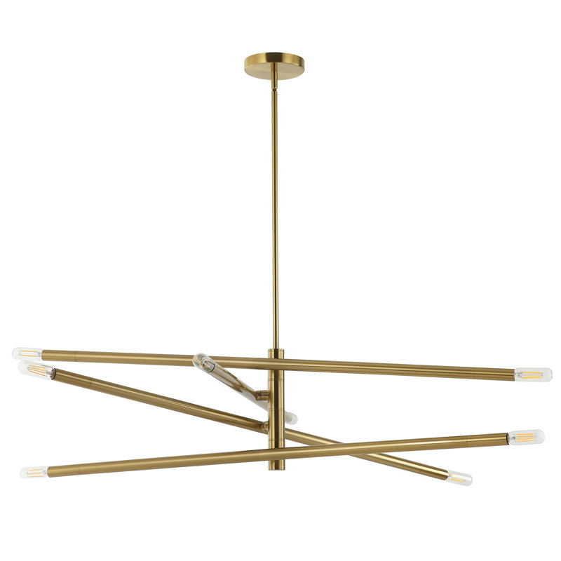 Waubun 8 - Light Dimmable Sputnik Chandelier