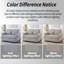 2 Seater Linen Sofa Bed-822710169