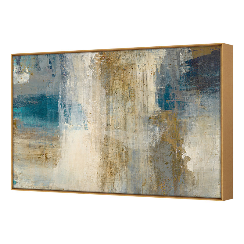 «Spring 2021 Vivi's Dream», reproduction encadrée sur toile par Maeve Harris, Cadre flottant doré, H 45 po x l 65 po