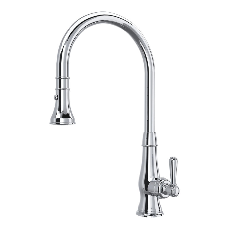 Patrizia Pull-Down Kitchen Faucet, Polished Chrome