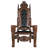 Lord Raffles Throne Leather Armchair