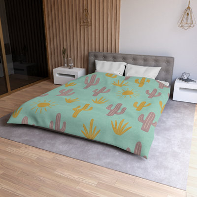 Microfiber Duvet Cover Boho Style, Design 20