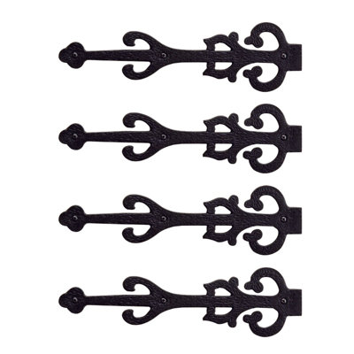 11" H x 3.38" W Strap Hinge Single Door Hinge